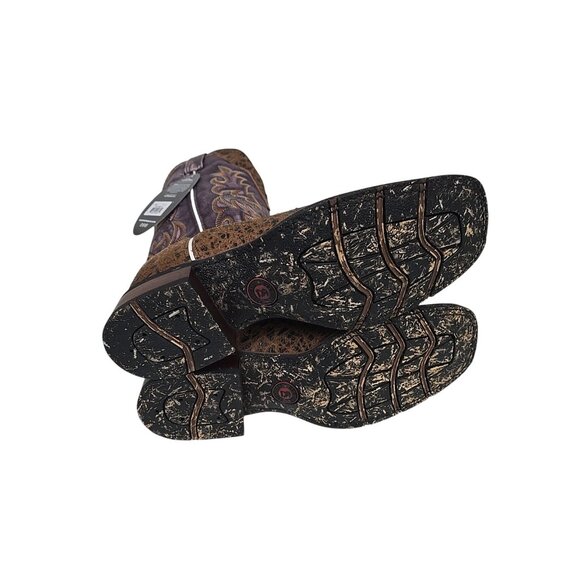 Laredo Men's Square Toe Cowboy Western Boot 7826 Brown Size 9D - Picture 6 of 7